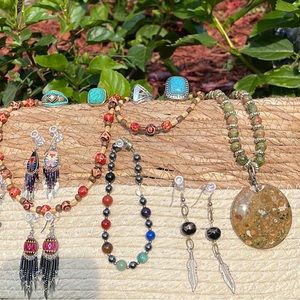 Western/native lot of jewelry